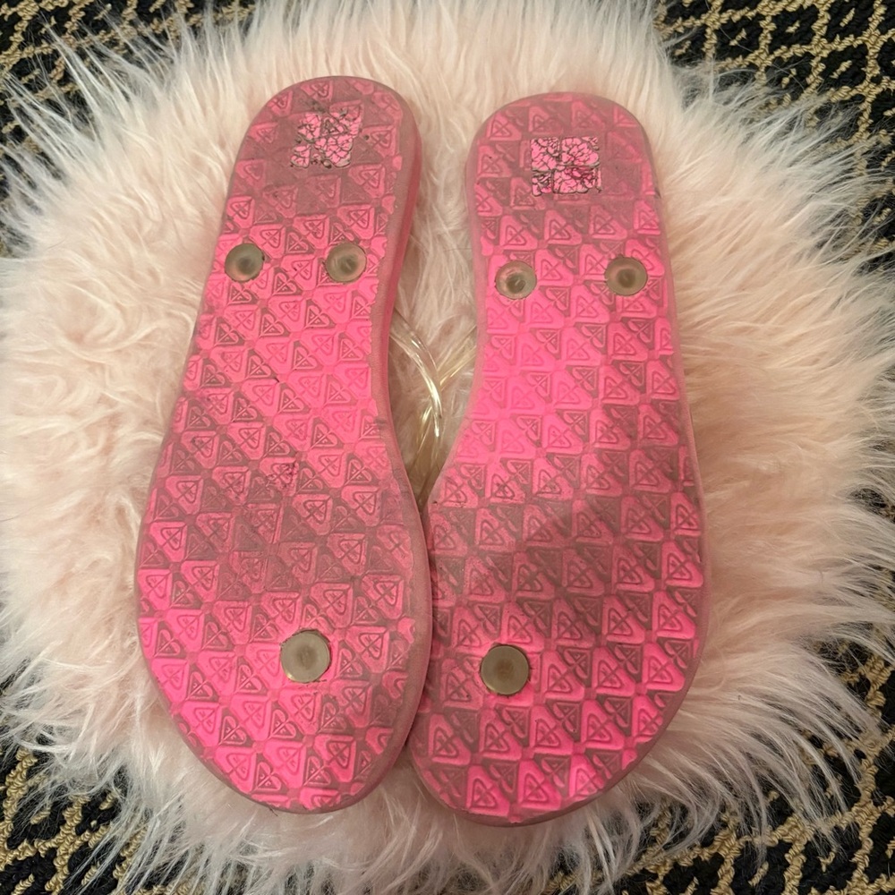 Y2K 2000s Pink Roxy Sandals - Picture 3 of 3